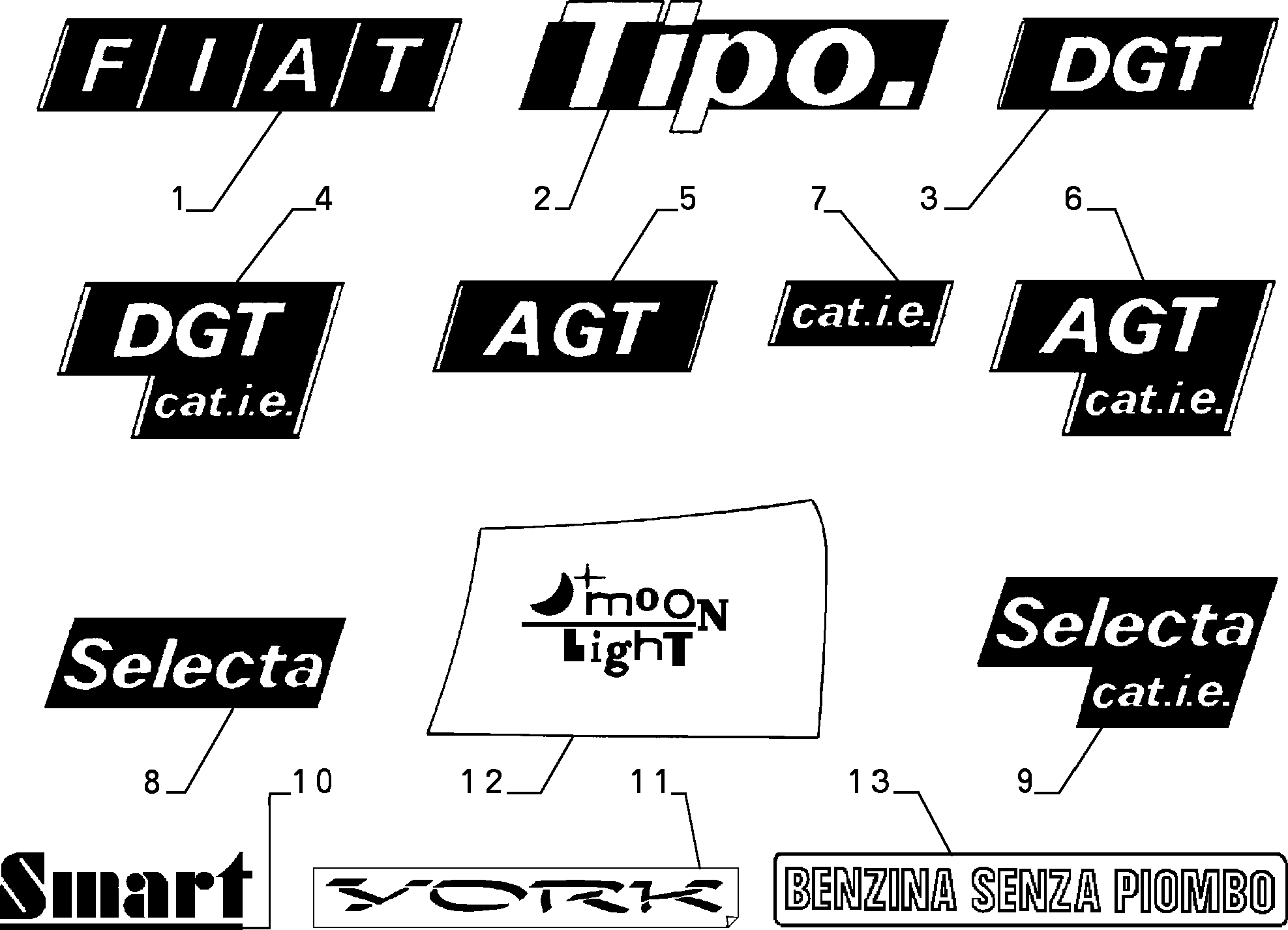 70715/00 ОБОЗНАЧЕНИЯ МОДЕЛИ 