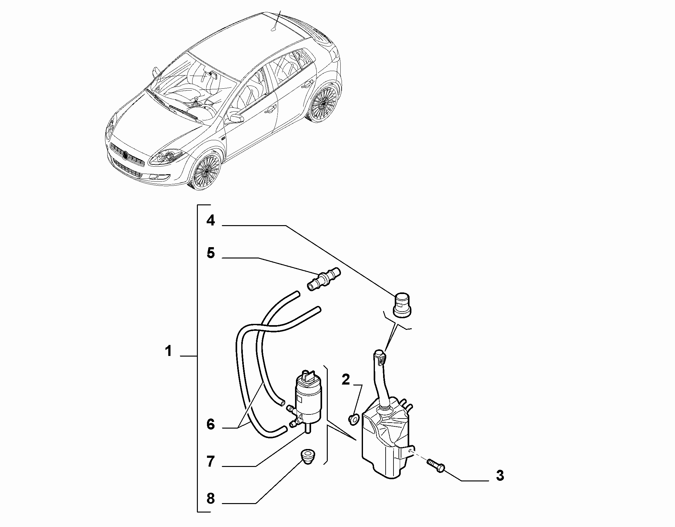 55514-030 WINDSHIELD WIPER RESERVOIR