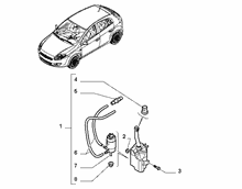 55514-030 WINDSHIELD WIPER RESERVOIR