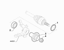27402-010 ПОЛУОСИ ДИФФЕРЕНЦИАЛА 