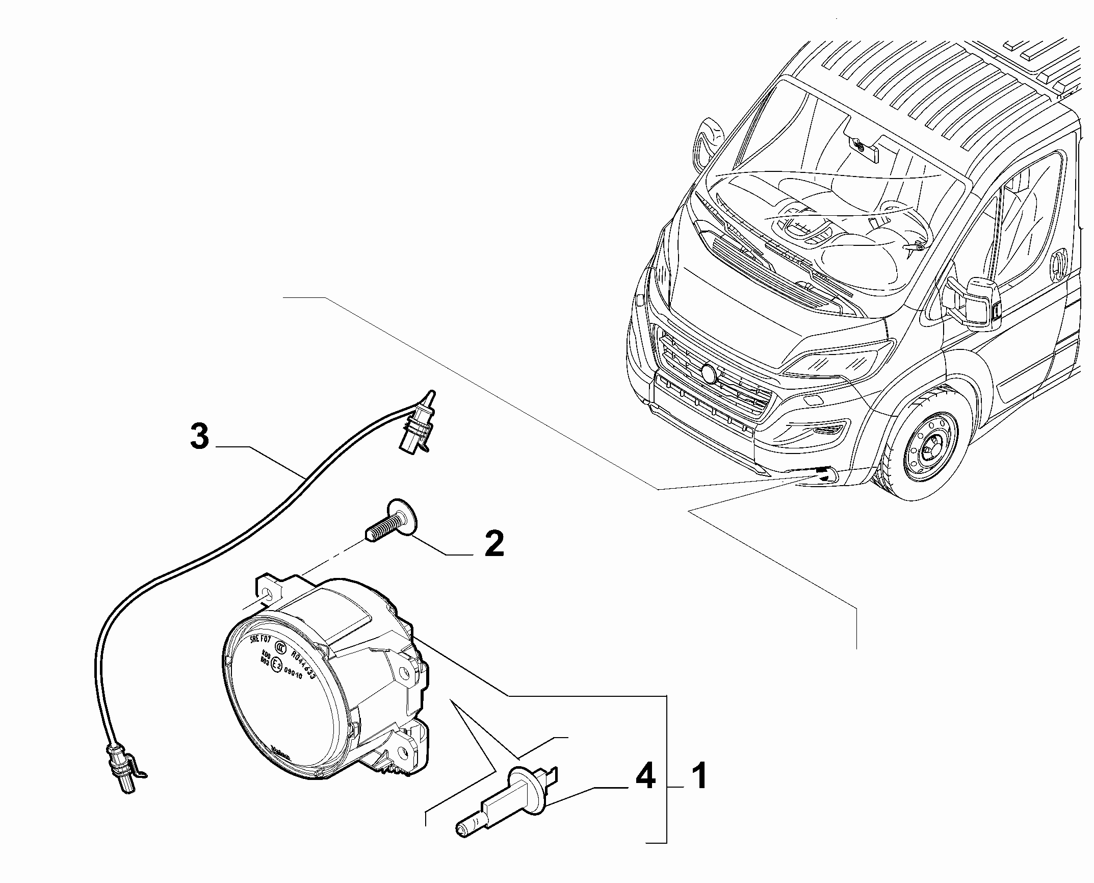 55401-020 FOG LIGHT