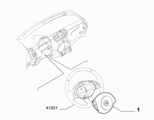 55508-010 DRIVERS AIRBAG