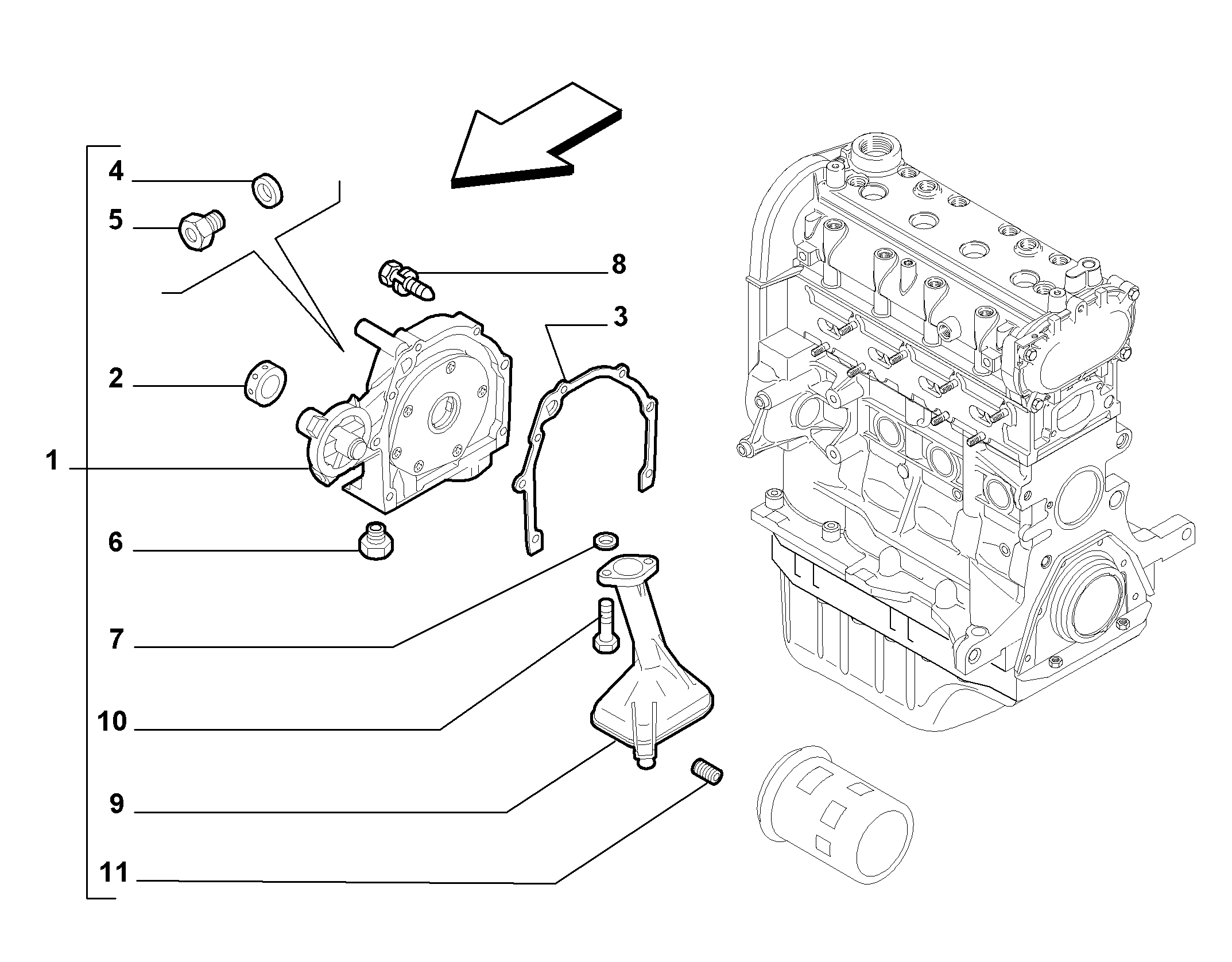 10301-010 OIL PUMP
