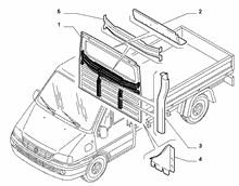 70020/01 BODYWORK, TRIM PANELS (REAR)