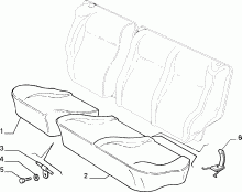 70613/01 REAR SEAT