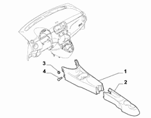 70504-010 SHAFT TUNNEL CONSOLE