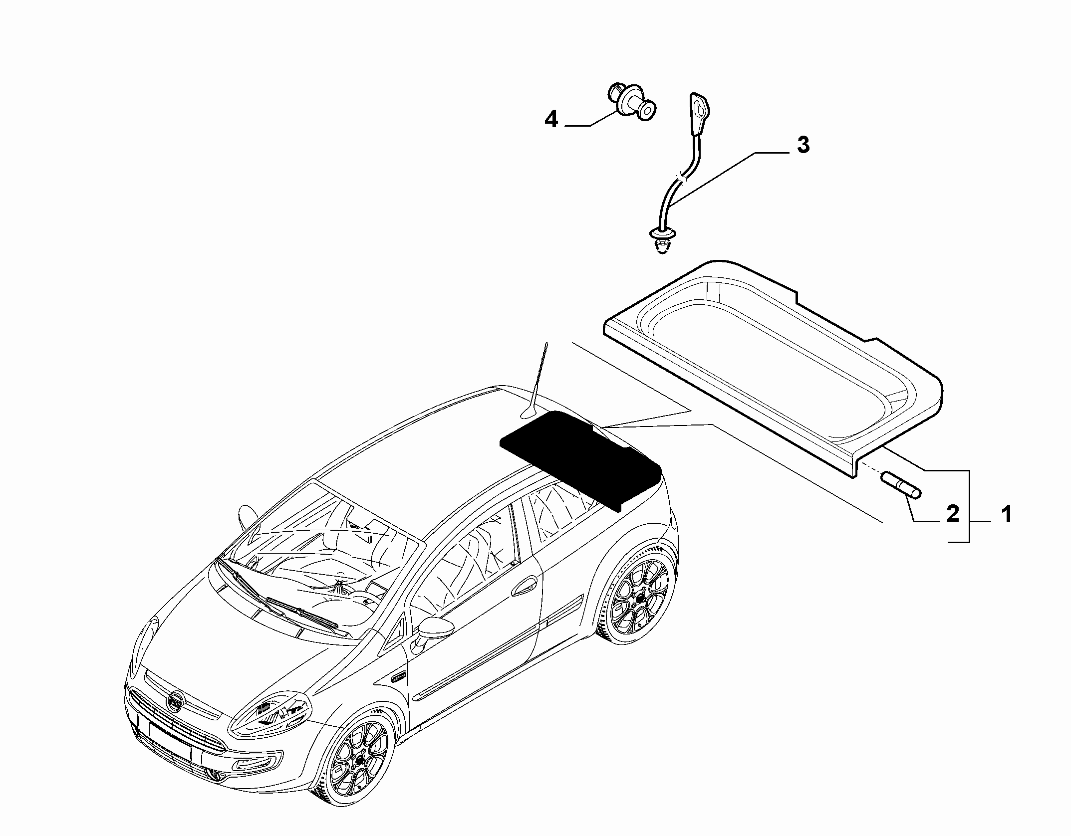 70523-070 PARCEL SHELF