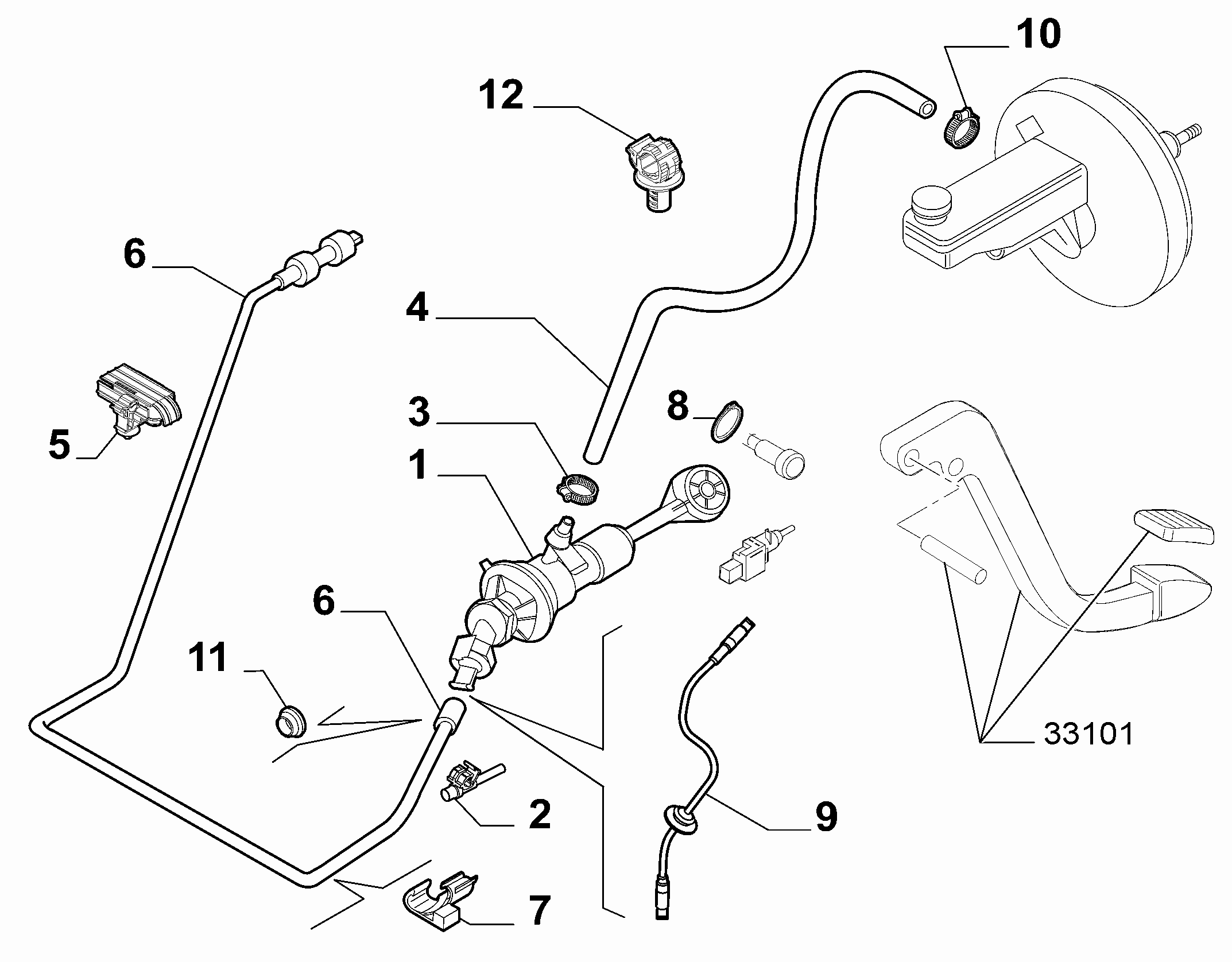 18103-010 CLUTCH PUMP AND CASING