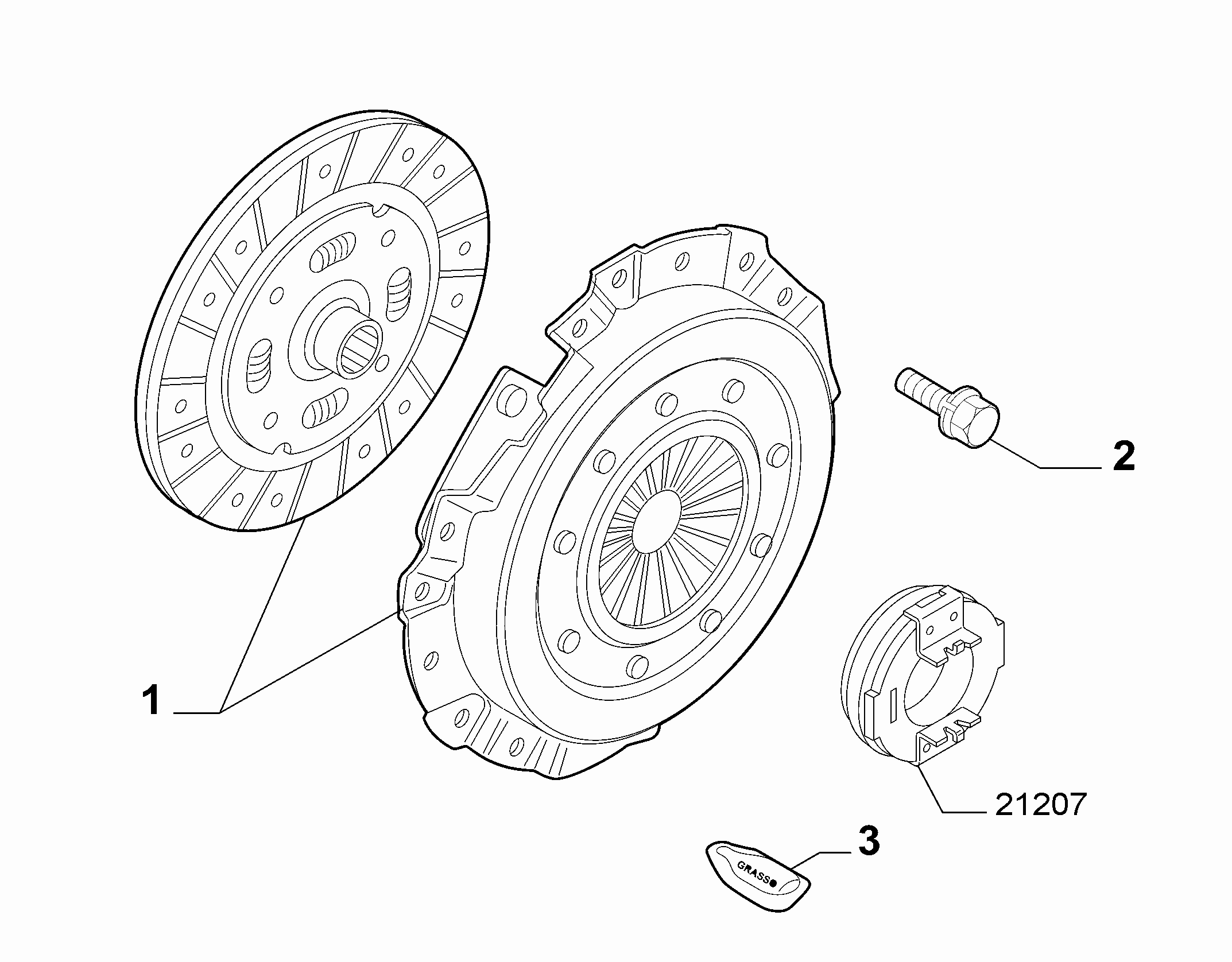 18109-010 CLUTCH KIT