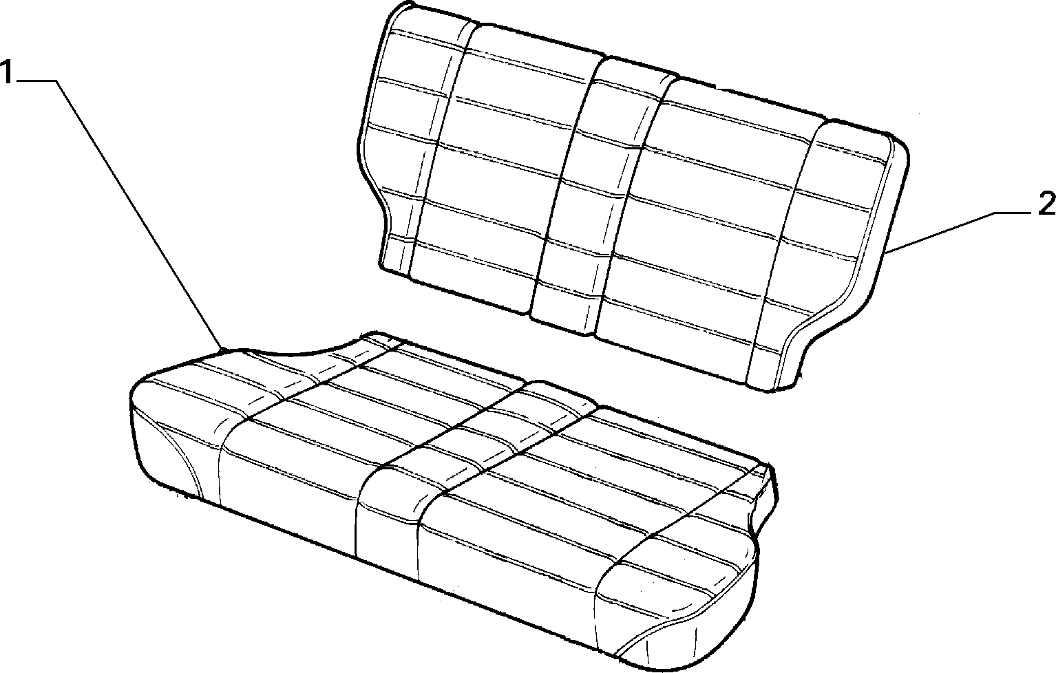 70615/01 REAR SEAT LINING