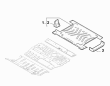 70006-020 REAR FLOOR PANEL