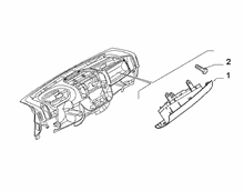 55508-020 PASSENGER AIRBAG