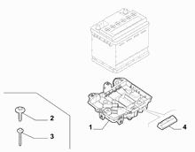 55300-030 BATTERY SUPPORT