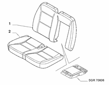 70601-012 PASSENGER SEAT CUSHIONS