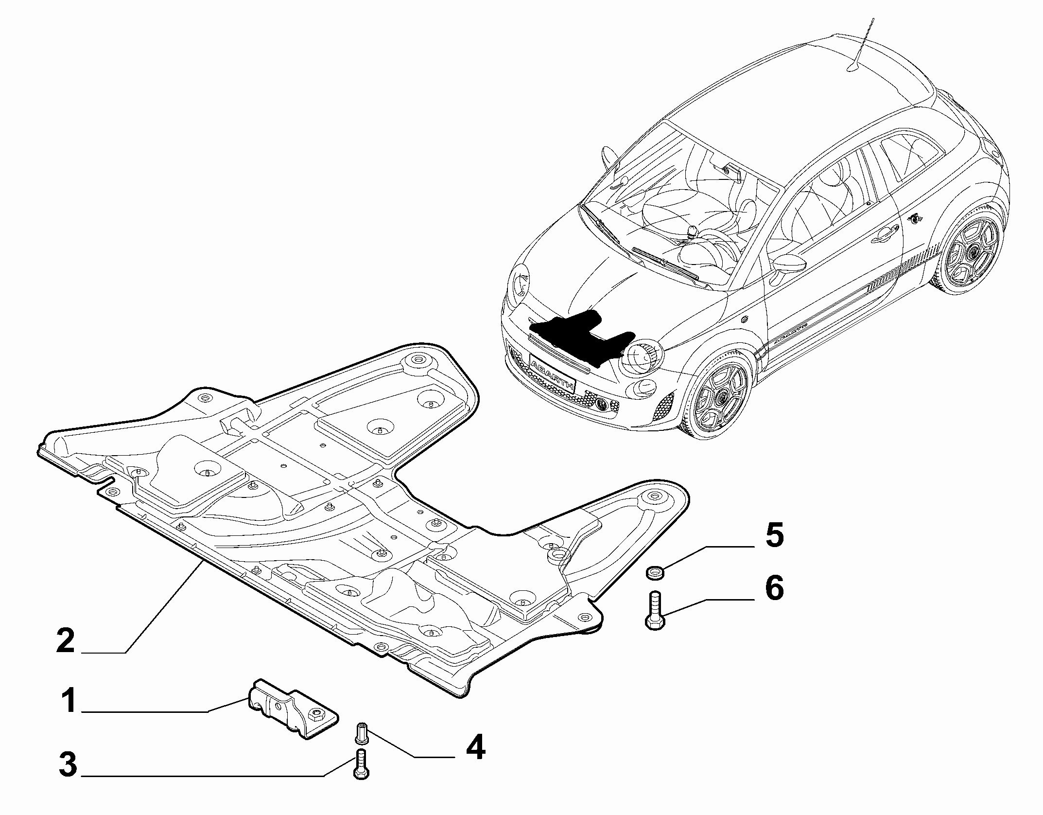 38115-010 ENGINE UNDERSIDE GUARD