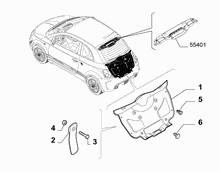 70148-030 INTERNAL REAR DOOR LINING
