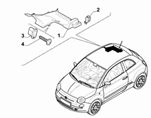 70523-040 INNER REAR PILLAR AND QUARTER GLASS TRIMS