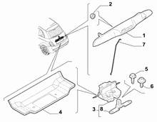 70148-020 BONNET LOCK