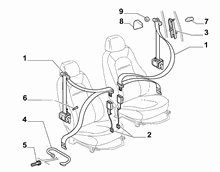 70527-010 FRONT SEAT BELTS