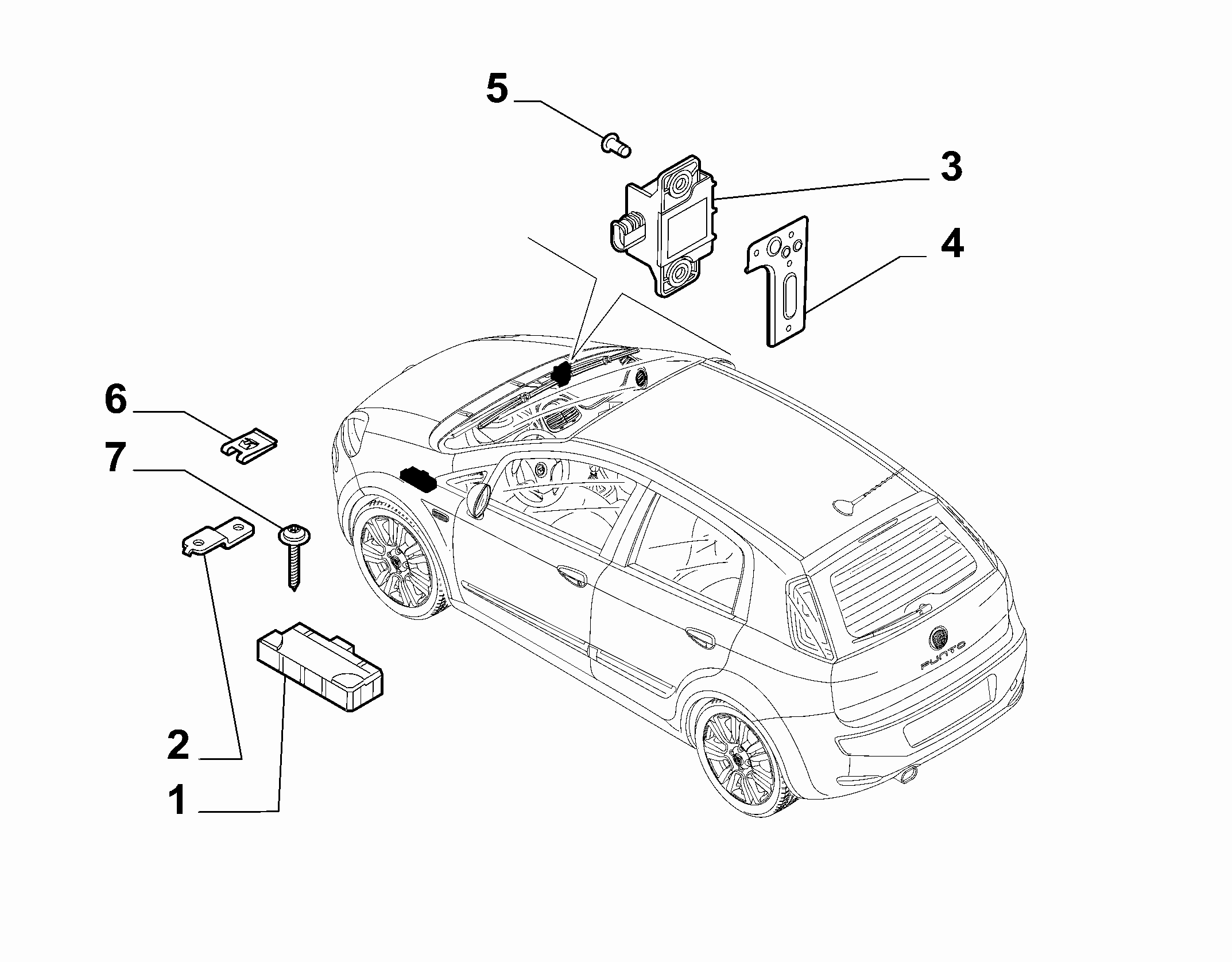 55502-030 REMOTE CONTROL TPMS AND AERIAL