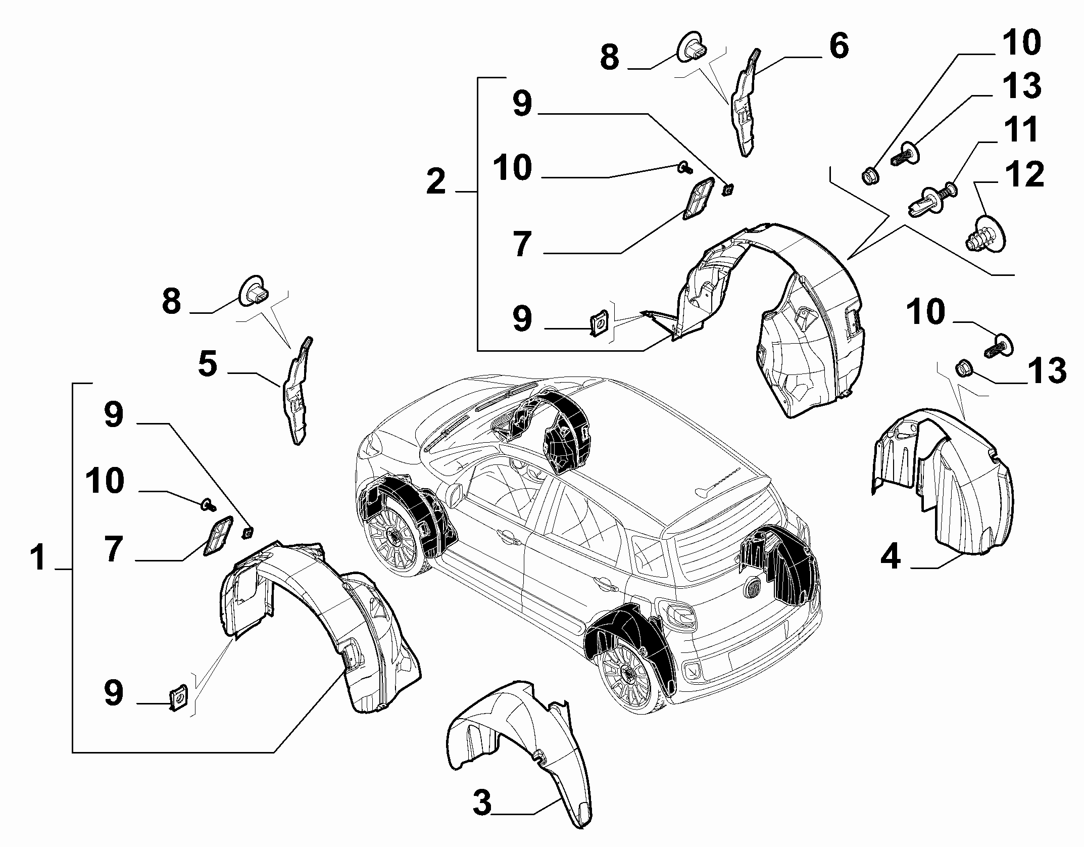 70723-010 WHEEL CARRIAGE COVER