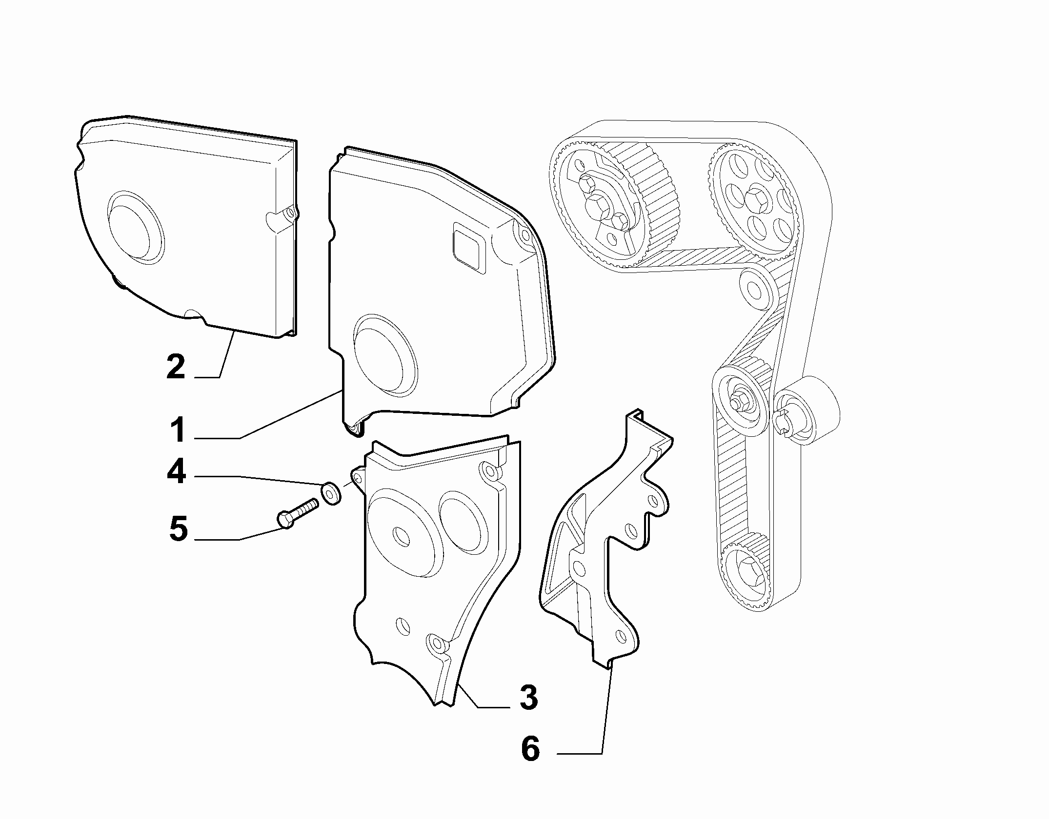 10106-020 CAMSHAFT COVER