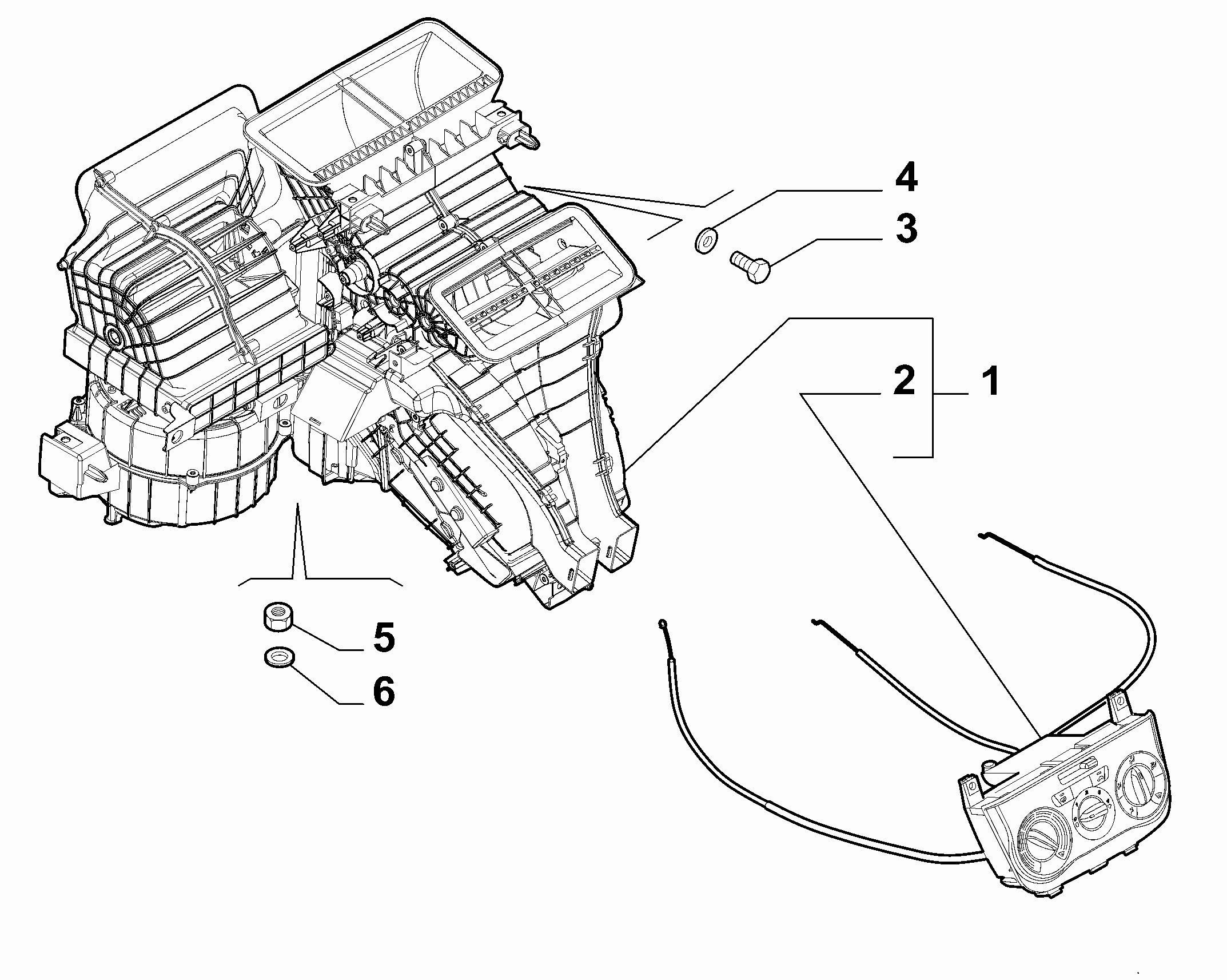 50101-010 HEATER/AIR CON