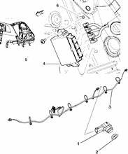 55501-060 CENTRALISED REAR PARKING SENSOR