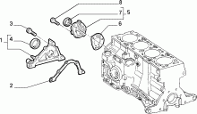 10102/01 КАРТЕР И КРЫШКИ БЛОКА ЦИЛ.