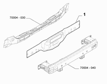70020-010 REAR COVERING