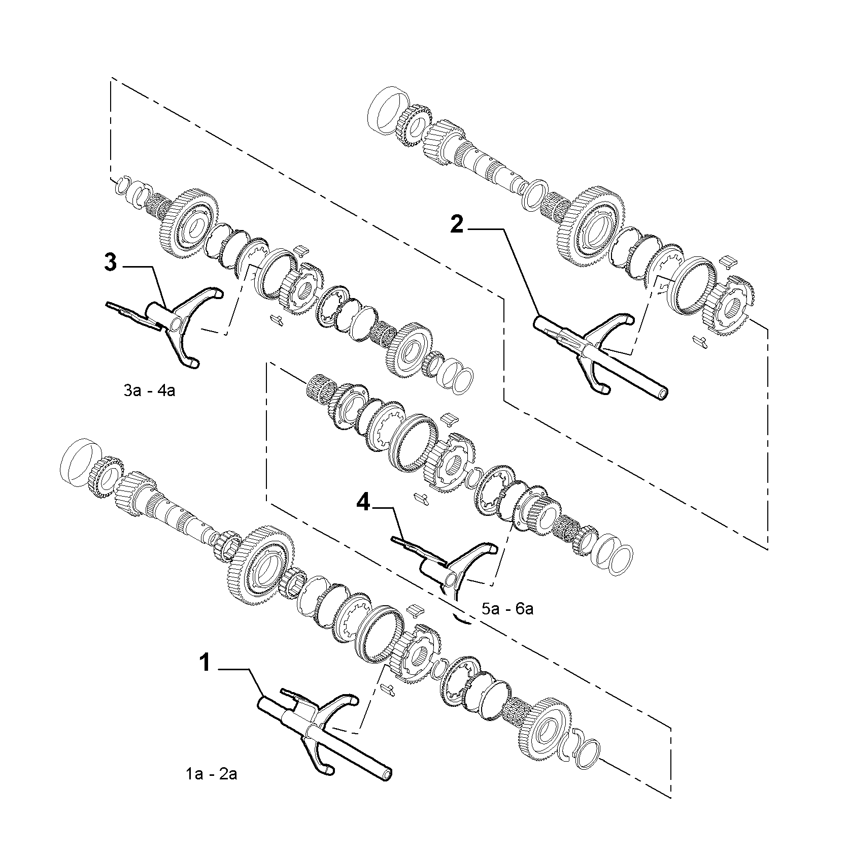 21219-020 GEAR FORKS STAMP