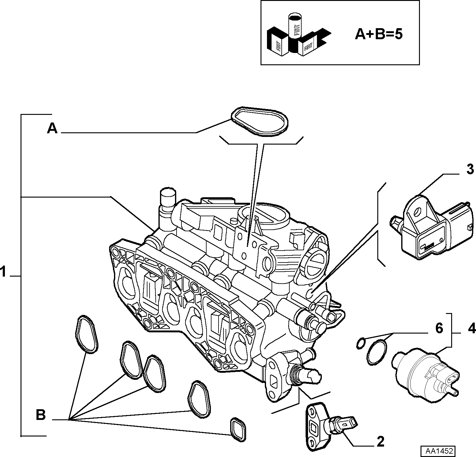 55184057 AIR DUCT SYSTEM