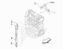 55101-020 SPARK PLUGS AND IGNITION CABLES