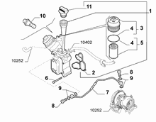 10301-040 OIL FILTER SUPPORT