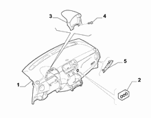70502-010 DASHBOARD INSTRUMENT HOLDER