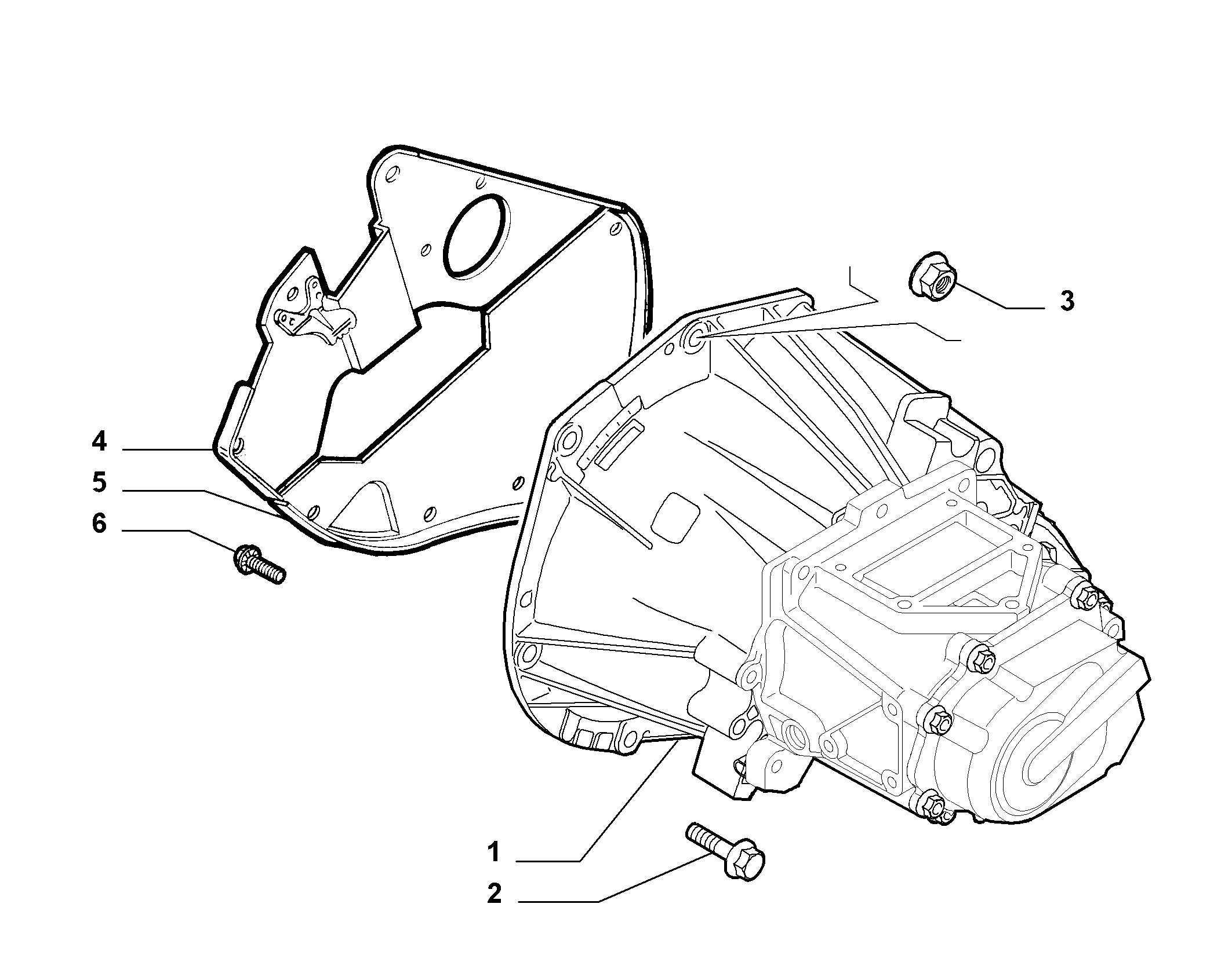 21200-010 GEARBOX AND COVERS