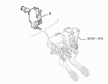 18103-030 HYDRAULIC CLUTCH RELEASE CONTROL SWITCH