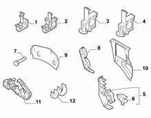50101-080 PIPE FASTENERS FOR COMMERCIAL VEHICLES