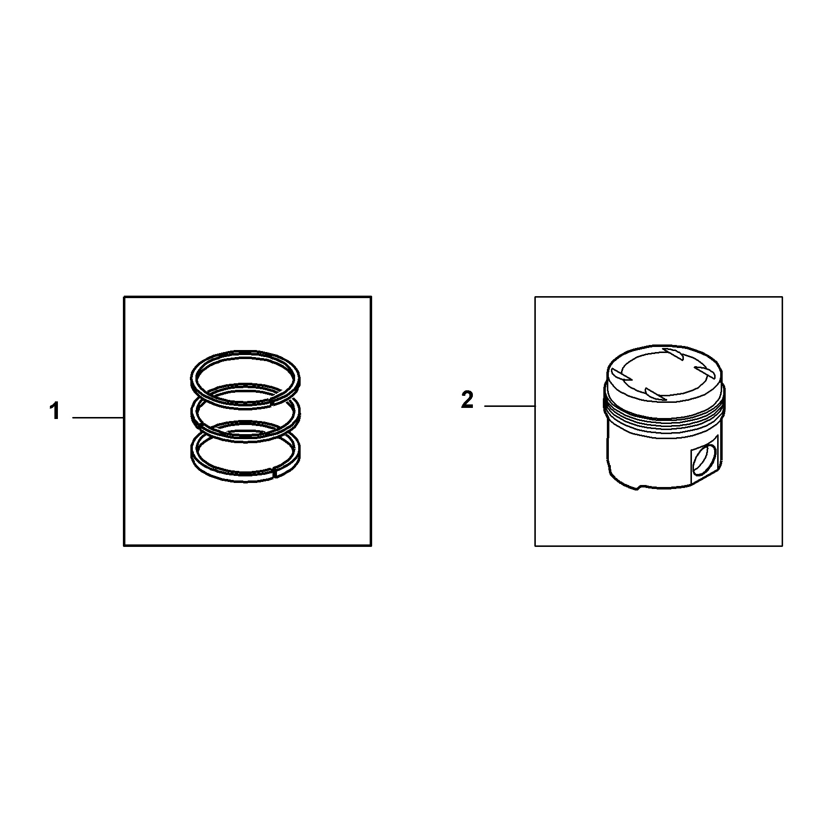 10105-020 PISTONS AND RINGS 
