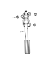10222-010 ACCELERATOR PEDAL COMMAND