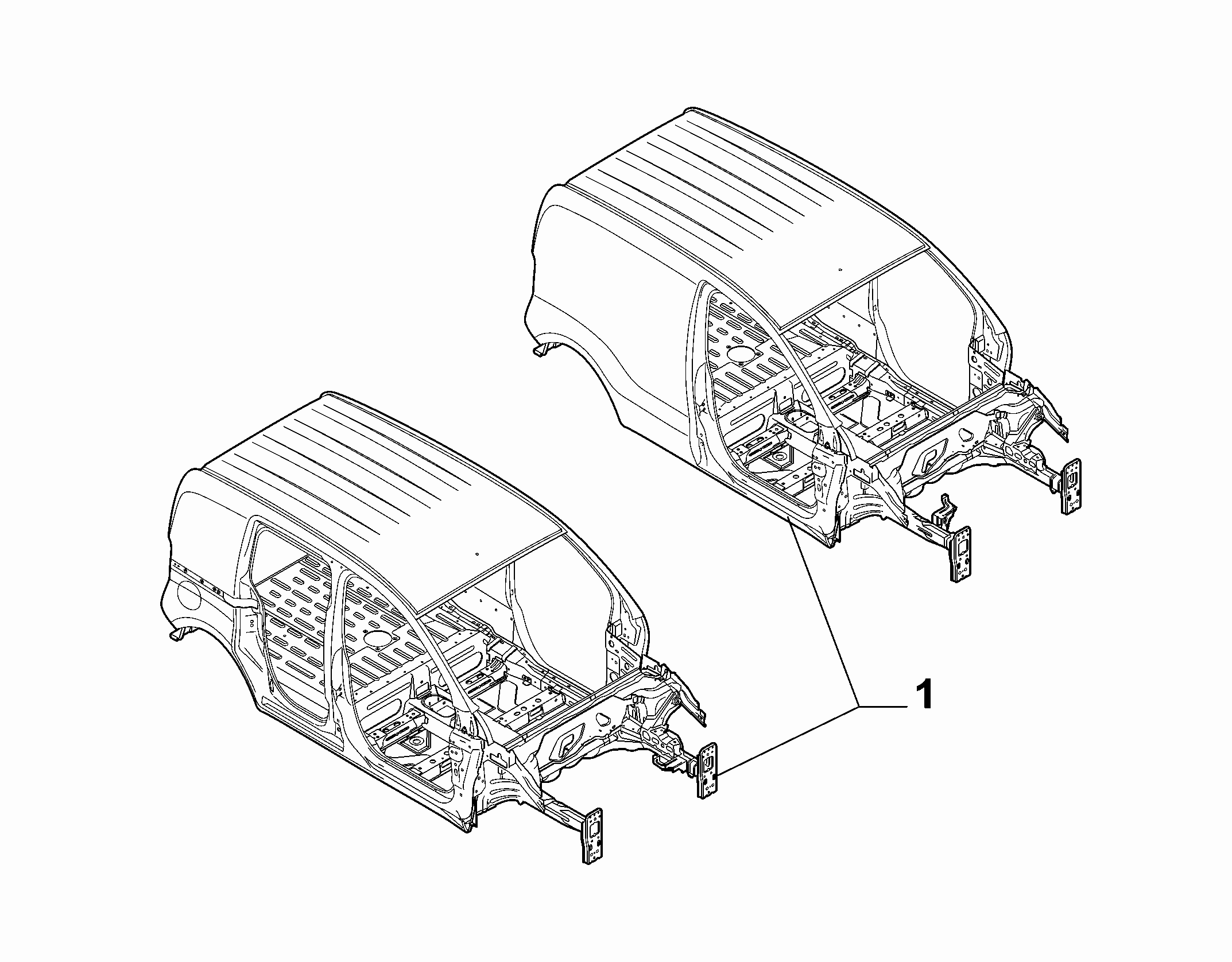 70001/02 СВАРНОЙ КУЗОВ