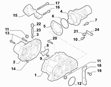27403-010 FRONT AXLE AND POWER TAKE-OFF