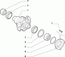 21220-010 GEARING AND HALF CRANKSHAFT