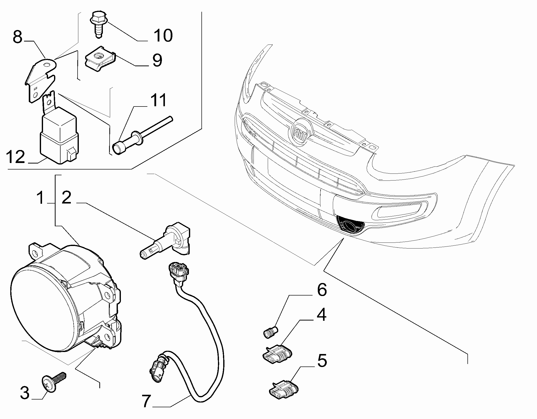 55401-020 FOG LIGHT