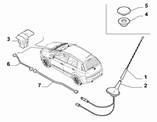 55521-030 AERIAL AND WIRING