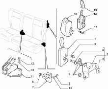 70613/02 REAR SEAT