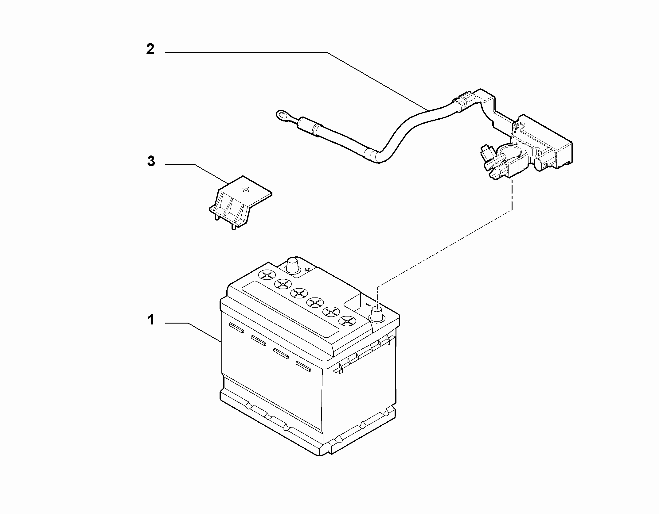55300-010 BATTERY AND CASE