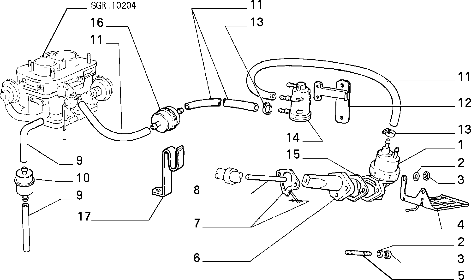 10202/00 НАСОС ПОДАЧИ ТОПЛ. И ТРУБОПР.