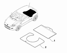 70526-030 TRUNK MATS