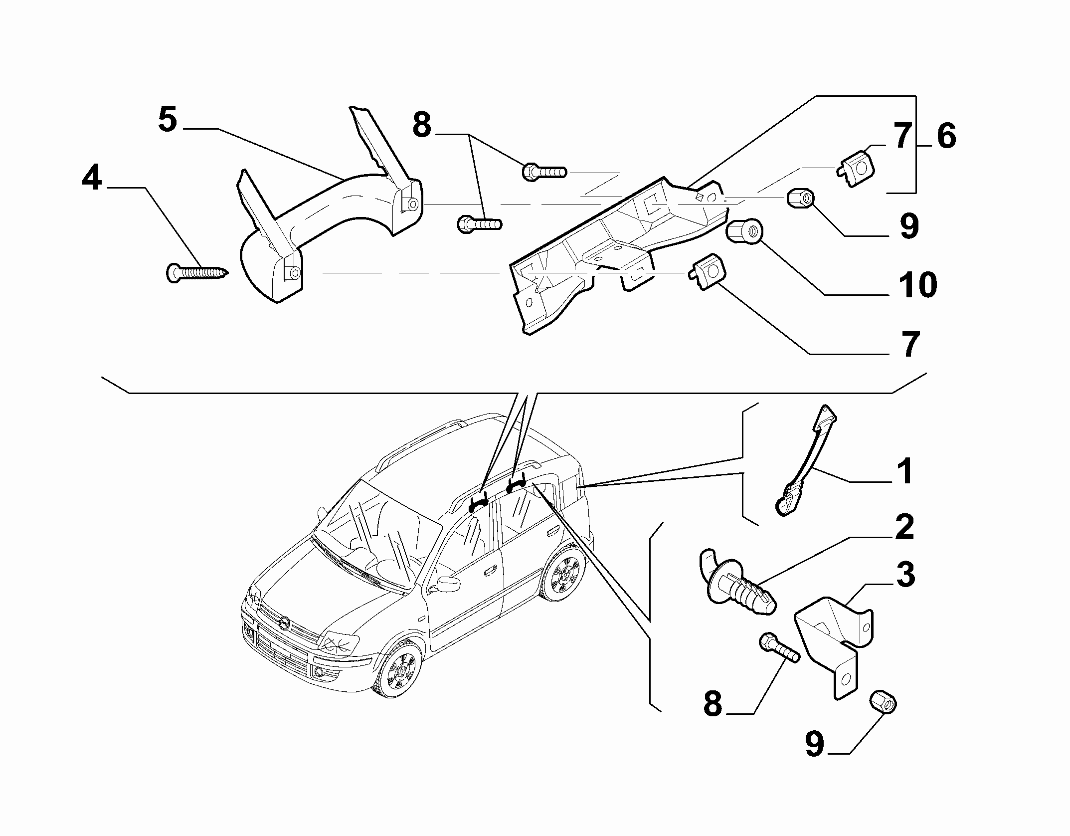 70525-020 HANDLE GRIPS